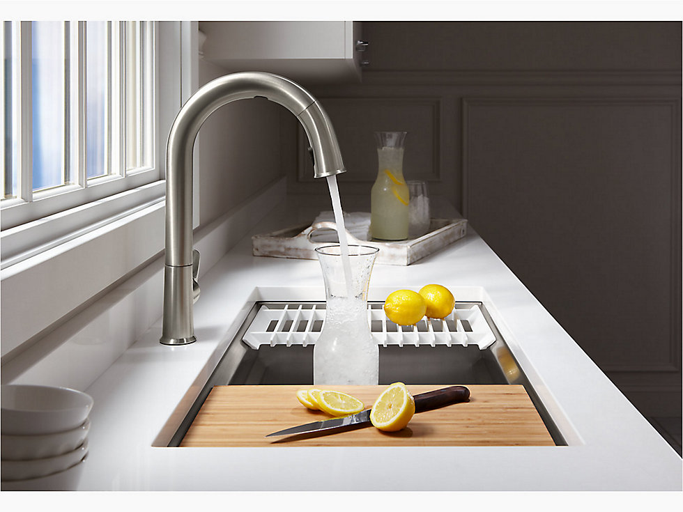 Kohler - Sensate  Kitchen Sink Faucet In Polished Chrome